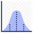 Normal Distribution Curve Icon