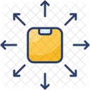 Delivery Distribution Logistics Icon