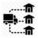 Logistic Distribution Intralogistic Icon