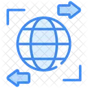 Distribution mondiale  Icône