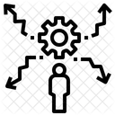 Disturbance Disturb Scatter Icon