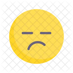 Disturbed Emoji Icon