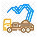 Ditch Digger Civil Icon