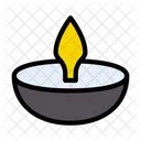 Diwali Diva Candle Icon
