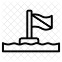 Dive Flag Mark Flag Icon