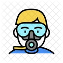Diver Mask Breath Icon