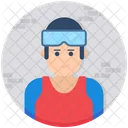 Diver Underwater Diving Swimmer Icon