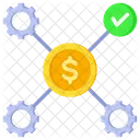 Diversification Money Network Icon