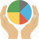 Two Hands Pie Icon