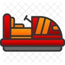 Diversion Coche De Choque Carnaval Icono