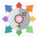 Diversity Gender Variety Icon