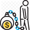 Divida Financeira Emprestimo Ícone