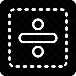 Divide Icon - Download in Glyph Style