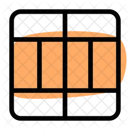 Divide Cell  Icon