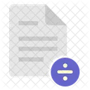 Divide Info Document Icon