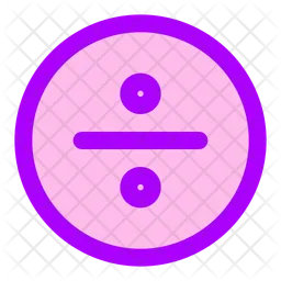 Divide-sign-circle  Icon