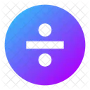 Divide-sign-circle  Icon