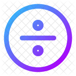 Divide-sign-circle  Icon