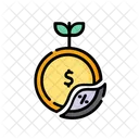 Dividend Money Bonus Icon