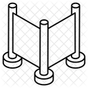 Divider Hospital Curtain Partition Icon