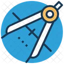Compass Divider Tool Icon