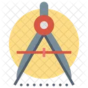 Divider Geometry Compass Icon