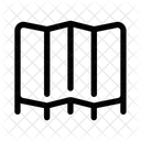 Divider Curtain Partition Icon