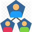 Dividiendo al cliente  Icono