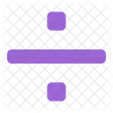 Dividir Matematicas Calcular Icono