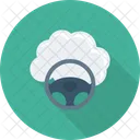 Diving Driving Cloud Icon