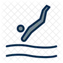 Diving Aquatics Competitive Diving Icon