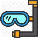 Diving Goggles Mask Icon