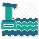 Diving Board Swimming Championship Board Icon