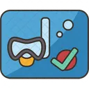 Diving Certificate Diving Certificate Icon