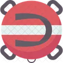 Diving Buoy Under Icon