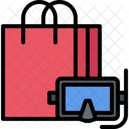 Diving Kit Shopping  Icon