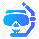 Diving Mask Goggles Eye Icon