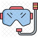 Diving Mask Face Mask Scuba Mask Icon