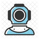 Diving Suit Mask Icon