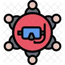 Diving Team  Icon