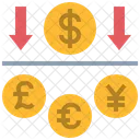Moneda Dolar Presion Icono
