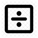 Division Mathematique Calcul Icône