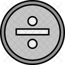 Division Symbol Math Icon