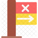 Division Separacion Carril Icono
