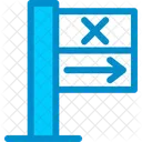 Division Separacion Carril Icono