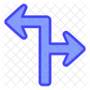 Division Arrows Division Split Icon