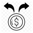 Division De Acciones Icono
