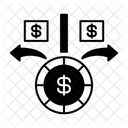 División de acciones  Icono