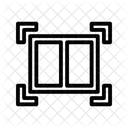 Paisaje Pagina Division Icono