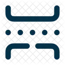 Divisor Layout Layout De Design Ícone